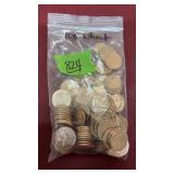 100 WHEAT PENNIES