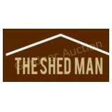 Shed Man, Cert. for 8 x 8 Standing Shed
