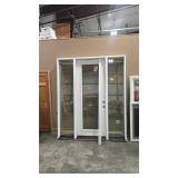Aluma Glass, Hinge Door w/ Sidelites (x2)