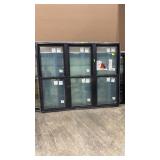 Aluma Glass, 3 Wide Single Hung