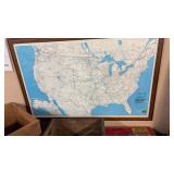 BURLINGTON NORTHERN RAILROAD UNITED STATES MAP