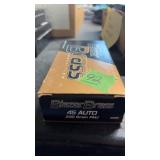 50 RNDS BLAZER 45 AUTO 130 GR FMJ