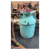PAINTED CREAM CAN