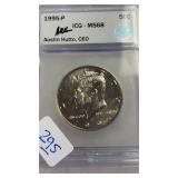 1995-P MS 68 KENNEDY HALF DOLLAR