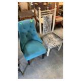 2 UPHOLSTERED CHAIRS