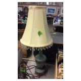 BLUE ANTIQUE TABLE LAMP