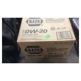 CASE OF NAPA SYNTHETIC 0-20 MOTOR OIL