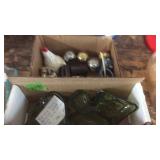 INDIANA GLASS DISHES & SALT & PEPPER SHAKERS