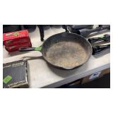 WAGNER CAST IRON SKILLET