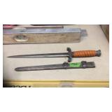 GERMAN EICHHORN WWII HEEER DAGGER W/ SHEATH