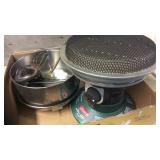 COLEMAN HEATER &  MESS KIT, BACKPACK STOVE