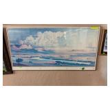 MONTE DOLLACK MONTANA GREAT FALLS PRINT, 40'X20'