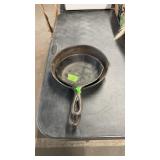2 SMALL CAST IRON SKILLETS