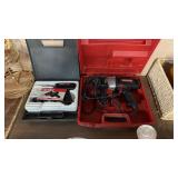 WELLER SOLDERING GUN IN CASE & CRAFTSMAN DRILL IN