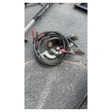 TRAILER STINGER, JUMPER CABLES
