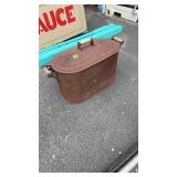 OLD ANTIQUE BOILER W/ LID