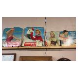 4 VINTAGE CIGARETTE ADVERTISING SIGNS