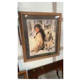 MAIJA SIGNED FRAMED PRINT