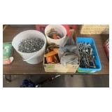 ROOFING NAILS, CARRIAGE BOLTS & MISC HARDWARE