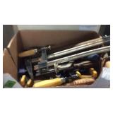 BX W/ BAR CLAMPS, QUICK CLAMPS & MISC