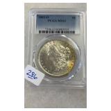 1883-O MS 63 MORGAN SILVER DOLLAR