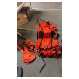 TRAIL MAX PACK BAGS, ORANGE