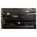 SONY  TC-WE405 DUAL CASSETTE PLAYER