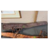 LEATHER GUN SCABARD