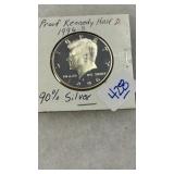 1996 90% SILVER KENNEDY PROOF HALF DOLLAR