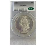 1885-O MS 64 MORGAN SILVER DOLLAR