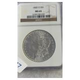 1885-O MS 65 MORGAN SILVER DOLLAR