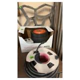 EXTENSION CORD, WHEELS & CEMENT MOLD