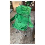 GREEN FOLDING CAMP CHAIR