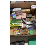 BX OF MISC AMMO 308, 45 AUTO, 270 , 357 MAG & 22