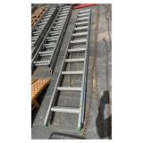 WERNER 24FT ALUMINUM EXTENSION LADDER
