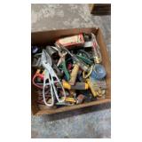 BX W/ TIN SNIPS, PLIERS, MISC TOOLS