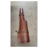 LEATHER GUN SCABARD