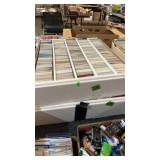 2 LARGE BOXES OF SPORTS TRADING CARDS
