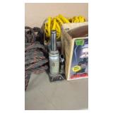 ROPE, COLEMAN LANTERN, BOTTLE JACKS & MISC