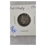 1912 LIBERTY NICKEL
