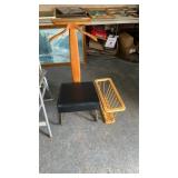 MAGAZINE RACK & BUTLER STAND