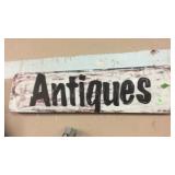 METAL ANTIQUE SIGN