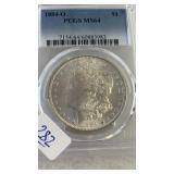 1884-O MS 64 MORGAN SILVER DOLLAR