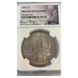 1885-O BRILLIANT UNCIRC MORGAN SILVER DOLLAR