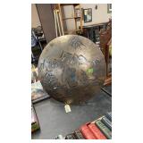 METAL ART SHIELD & STAND