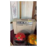 GE MUSTANG 2 TURN TABLE STEREO, WORKS