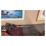 GROUP OF FISHING POLES