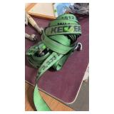 GREEN RATCHET TIE DOWN STRAP