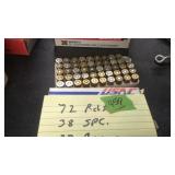 72 RNDS 38 SPECIAL & 27 PCS BRASS