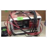 SCHUMACHER BATTERY CHARGER, RED